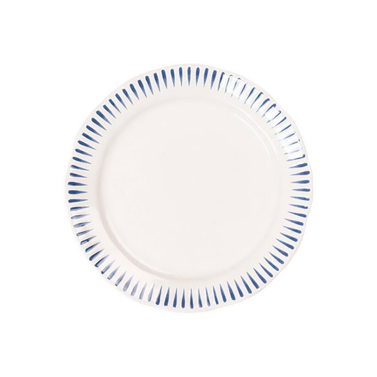 Juliska Sitio Stripe Side Cocktail Plate Delft Blue STS03/44, MPN: STS03/44, 810113176468