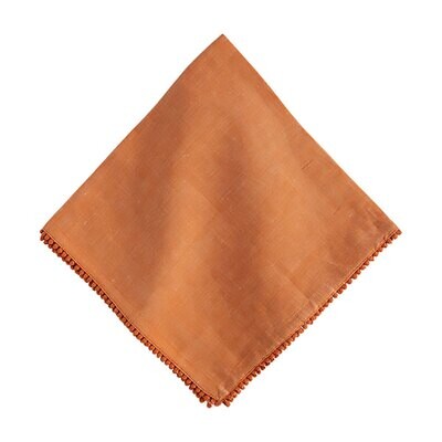 Juliska Berry Trim Napkin Persimmon LB92/81, MPN: LB92/81, 810113173993