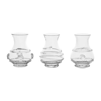 Juliska Mini Vase Trio 3 Piece Set BH9SET/C, MPN: BH9SET/C, 810113178288