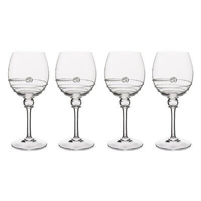 Juliska Amalia Full Body White Wine Glass Set of 4 B481ASET4/C, MPN: B481ASET4/C, 810113175997