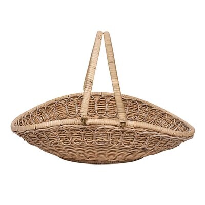 Juliska Provence Rattan Gathering Basket Whitewash RT41/10, MPN: RT41/10, 810113177304