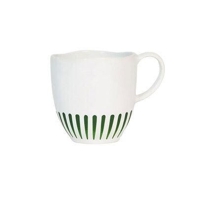 Juliska Sitio Stripe Mug Basil STS46/29, MPN: STS46/29, 810113176970