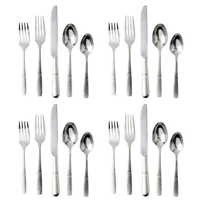 Juliska Carine 20 Piece Place Setting Bright Satin FWD29SET/57, MPN: FWD29SET/57, 810113178240
