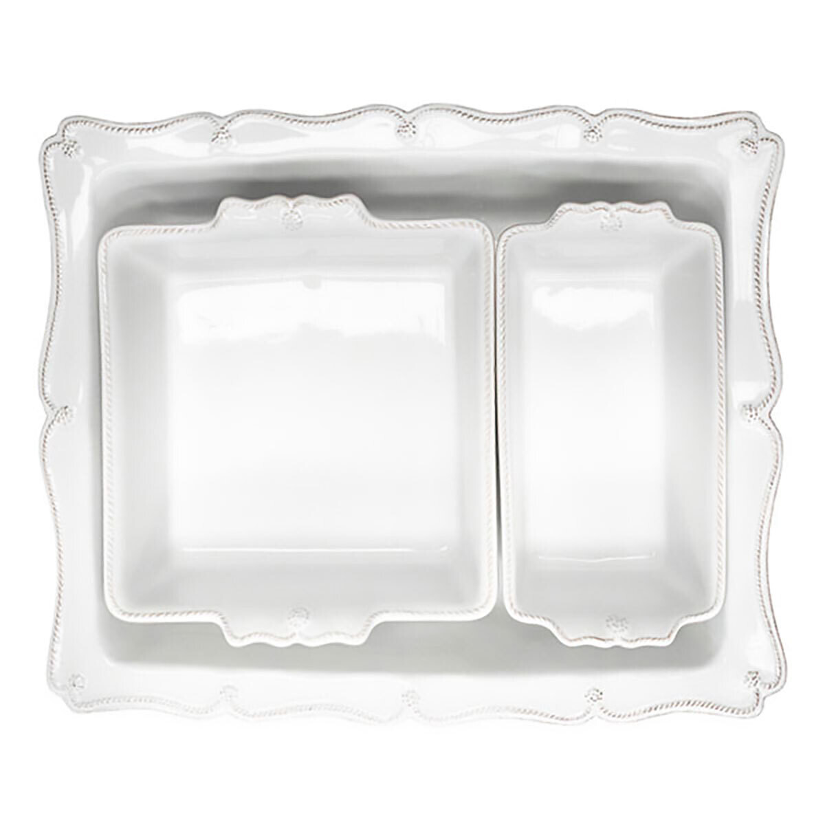 Juliska Berry &amp; Thread Baking 3 Piece Set- Whitewash JA350XSET/W, MPN: JA350XSET/W, 810113173580