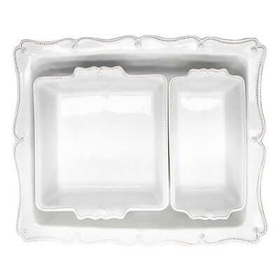 Juliska Berry &amp; Thread Baking 3 Piece Set- Whitewash JA350XSET/W, MPN: JA350XSET/W, 810113173580