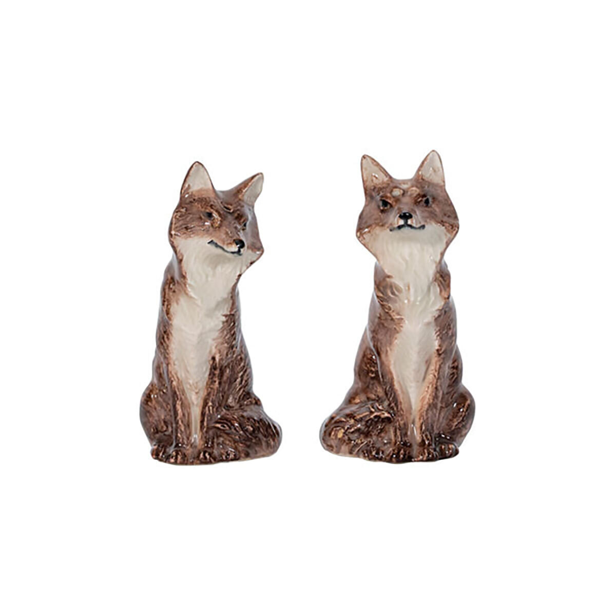 Juliska Clever Creatures Fox Salt and Pepper 2 Piece Set FS11/210, MPN: FS11/210, 810113173405