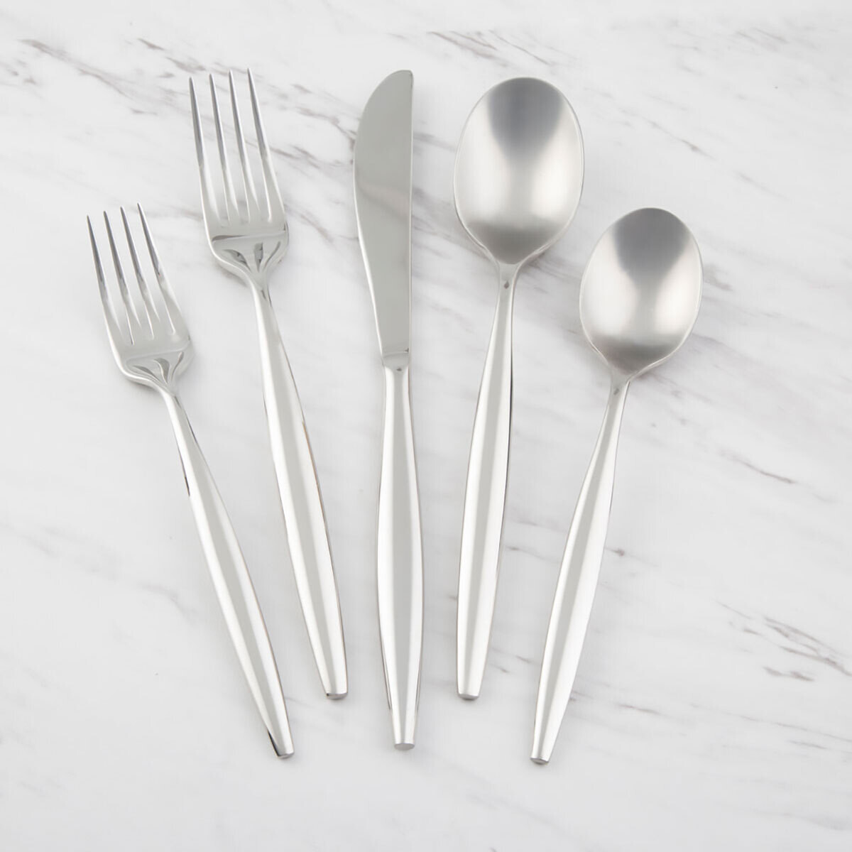 Cambridge Braga Mirror 18/10 Stainless Steel 20 Piece Flatware Set 299620P648, MPN: 299620P648, 444…