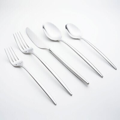 Cambridge Gaze Mirror 18/0 Stainless Steel 20 Piece Flatware Set 349020CNW12R, MPN: 349020CNW12R, 7…