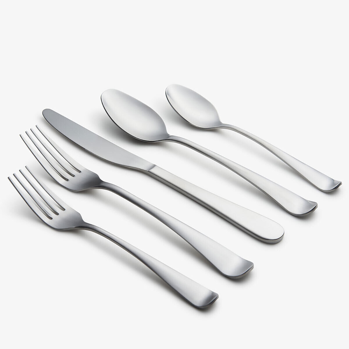 Cambridge Rhiannon Satin 18/0 Stainless Steel 45 Piece Flatware Set 402445CNW13R, MPN: 402445CNW13R…