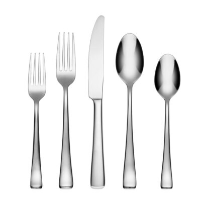 Cambridge Madelina Mirror 18/0 Stainless Steel 20 Piece Flatware Set 349420CNW12R, MPN: 349420CNW12…