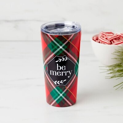 Cambridge 20 Oz Insulated Red Be Merry Highball 896209, MPN: 896209, 719978859762