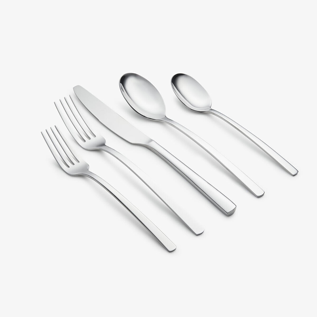 Cambridge Beacon Mirror 18/0 Stainless Steel 45 Piece Flatware Set 336645CNW13R, MPN: 336645CNW13R,…