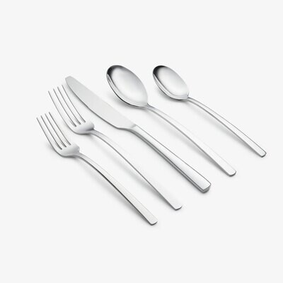 Cambridge Beacon Mirror 18/0 Stainless Steel 45 Piece Flatware Set 336645CNW13R, MPN: 336645CNW13R,…