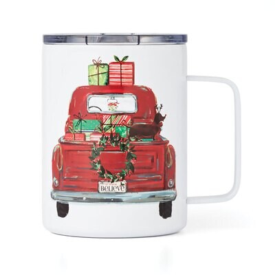 Cambridge 16 Oz Insulated Red Truck Straight Coffee Mug 896201, MPN: 896201, 719978859687