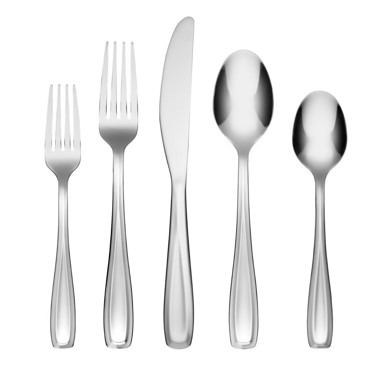 Cambridge Waylen Mirror 40 Piece Flatware Set with Rustic Buf 426540CBWR2, MPN: 426540CBWR2, 719978…