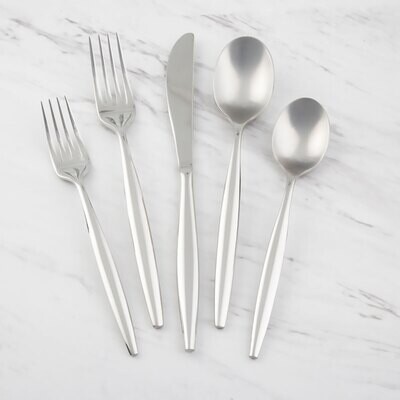 Cambridge Braga Mirror 18/10 Stainless Steel 5 Piece Place Setting 299625P649, MPN: 299625P649, 444…
