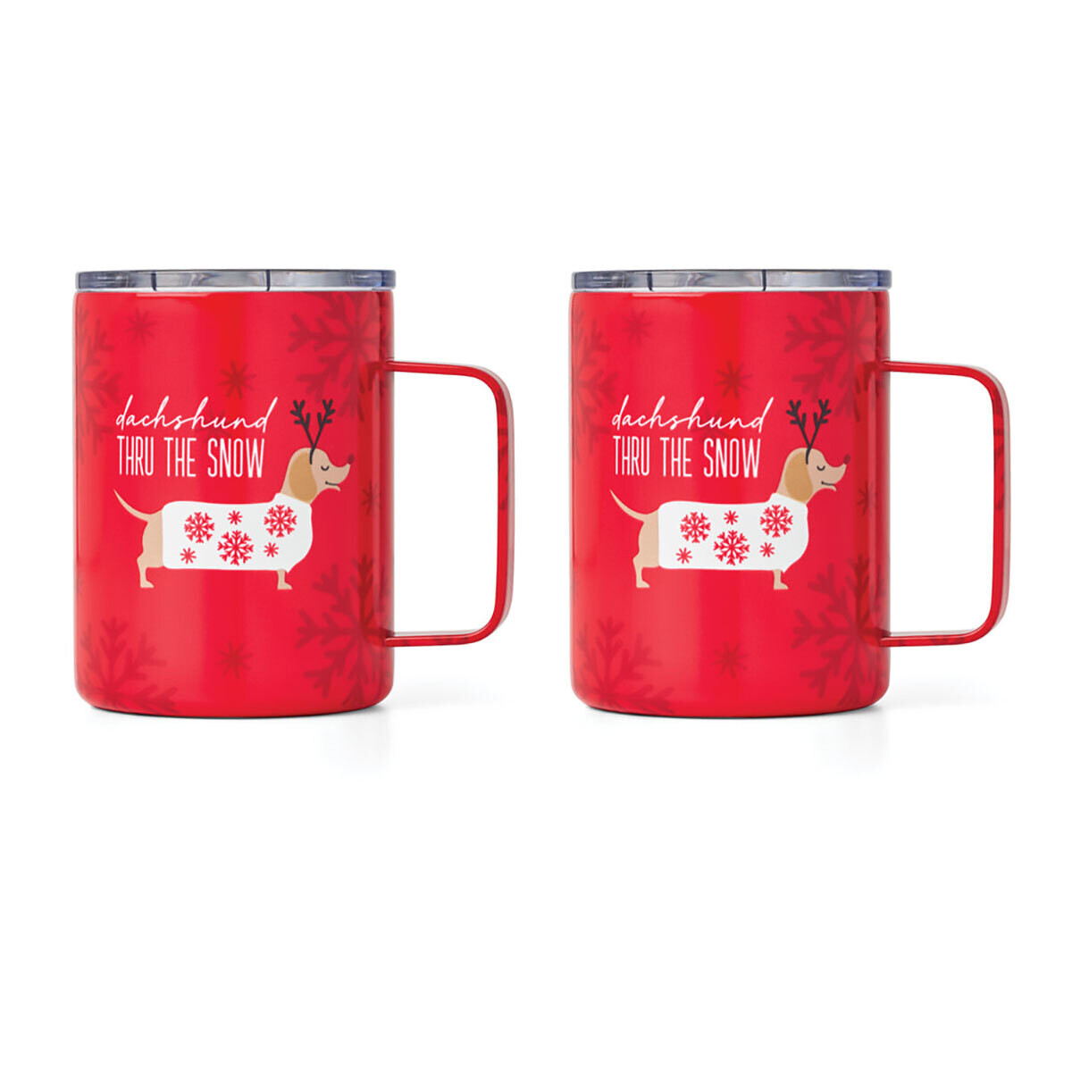 Cambridge 16 Oz Insulated Dog Straight Coffee Mug 896447