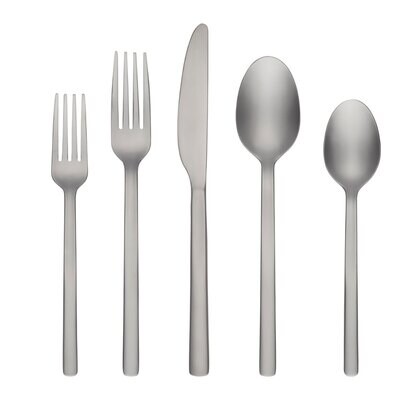 Cambridge Scout Sand 18/0 Stainless Steel 20 Piece Flatware Set 428820CSLG12, MPN: 428820CSLG12, 71…