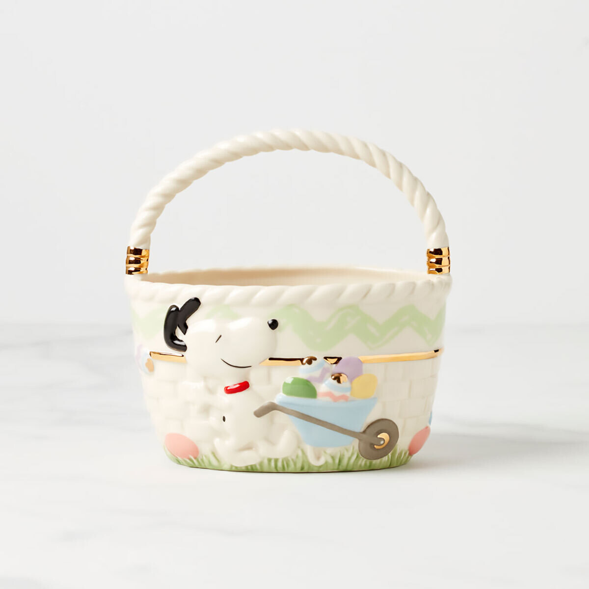Lenox Snoopy Easter Basket 895686