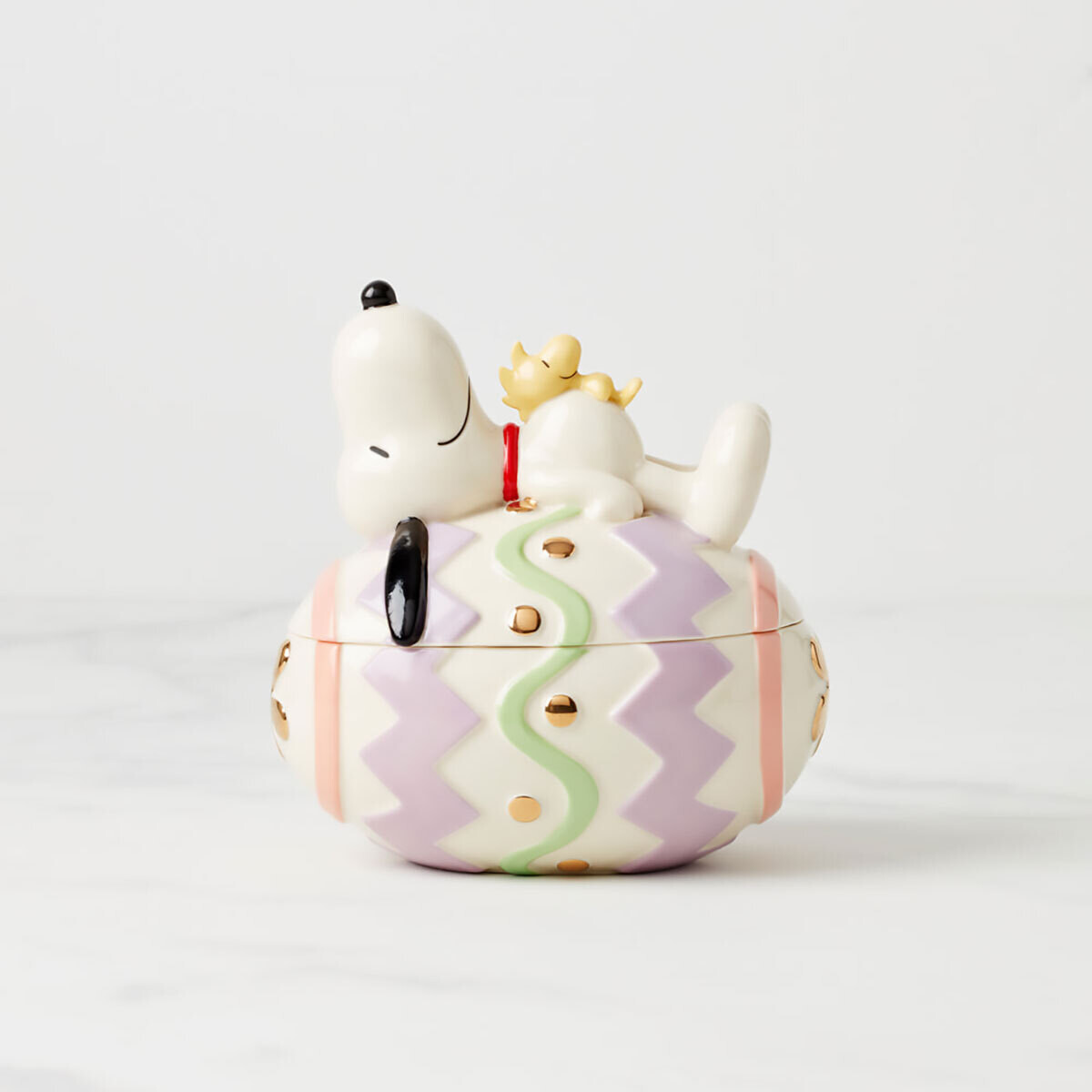 Lenox Snoopy Easter Covered Candy Dish 895685