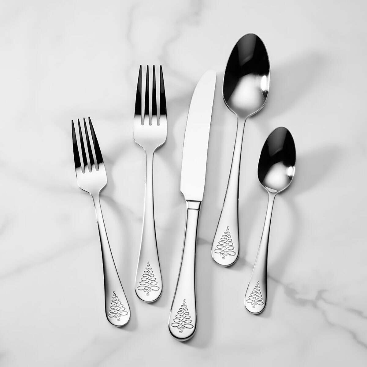 Lenox Noella 65 Piece Flatware Set 894646, MPN: 894646, 194372024891