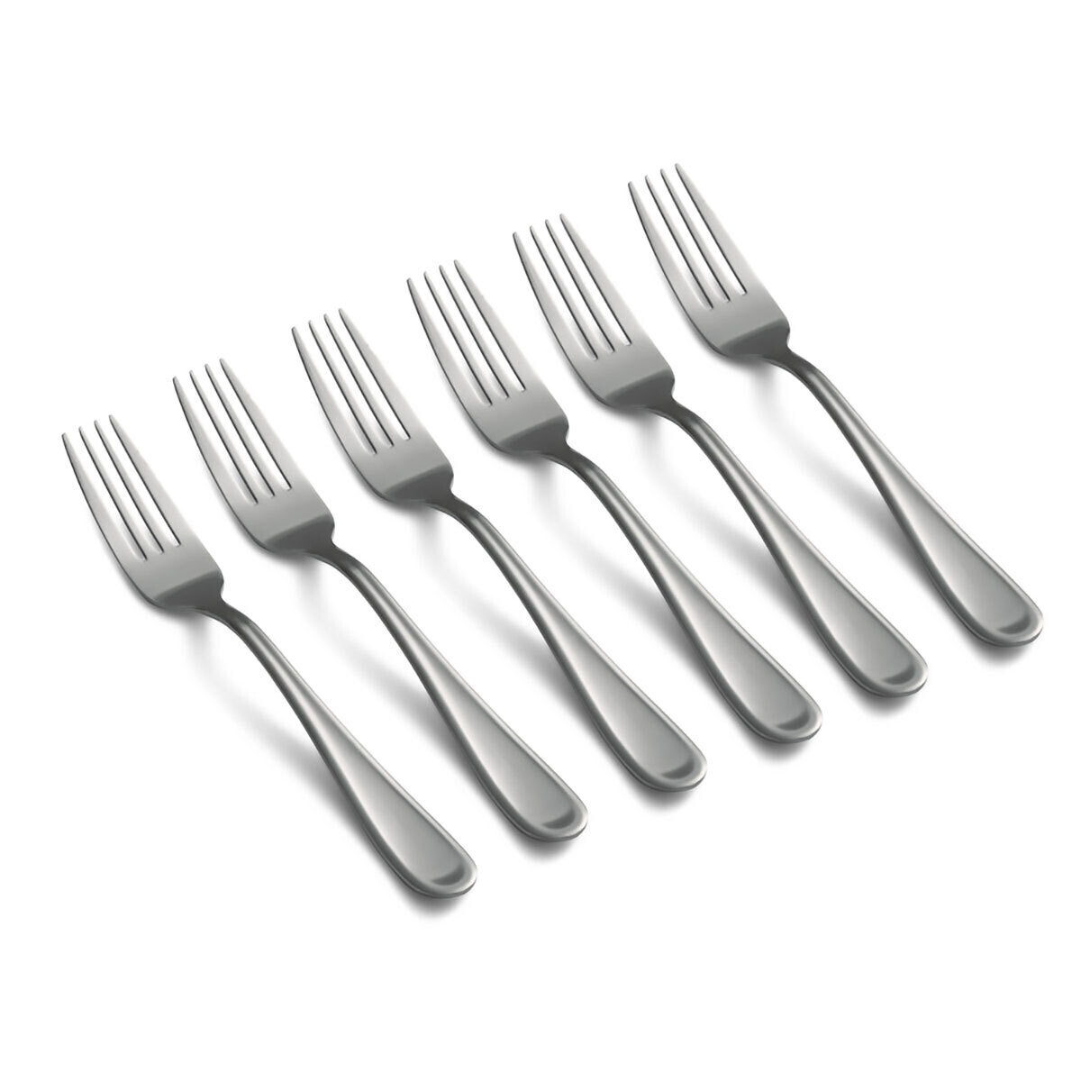Cambridge Malibu Satin 18/0 Stainless Steel 6 Piece Dinner Fork 3207G6HCG03, MPN: 3207G6HCG03, 7199…