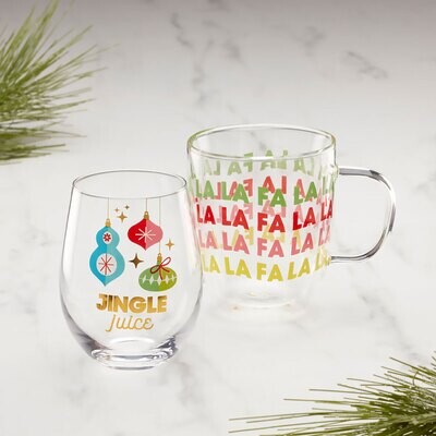 Cambridge Falalala Mug And Wine Set S2 896288, MPN: 896288, 810133070128