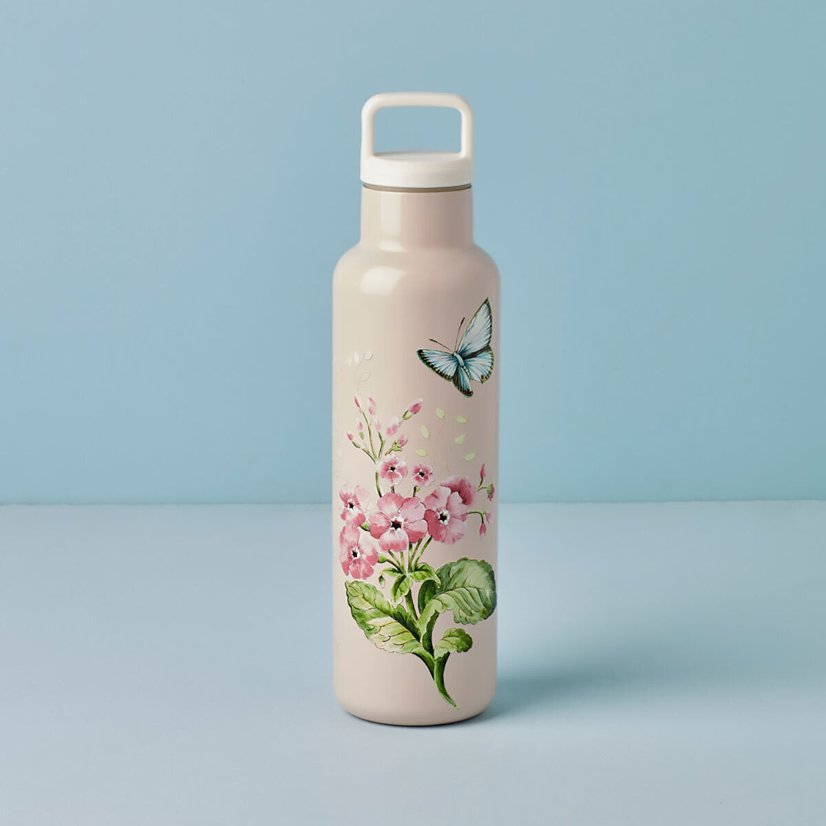 Lenox Butterfly Meadow Pink Water Bottle 895748