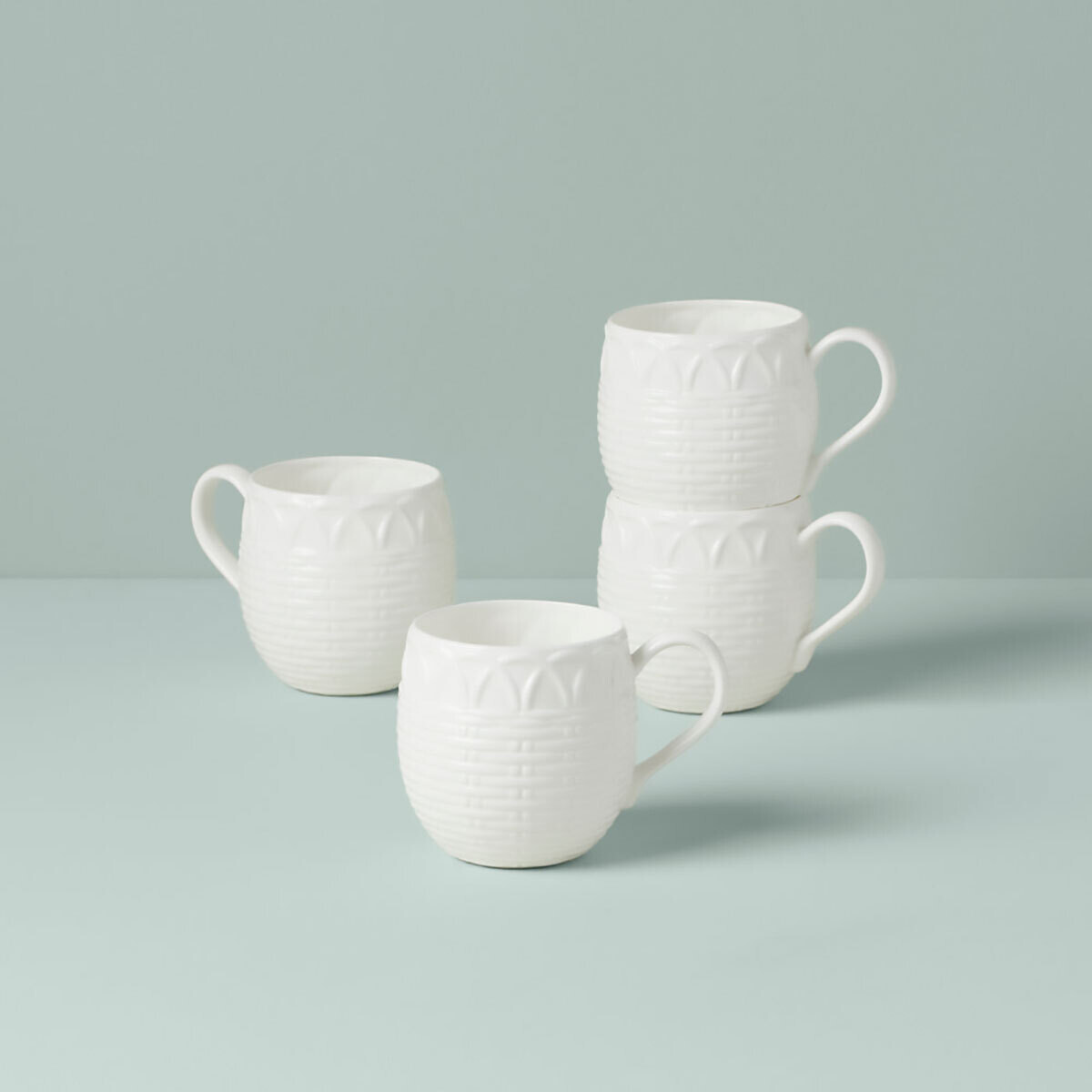 Lenox Wicker Creek Mugs Set of 4 895310, MPN: 895310, 194372027724
