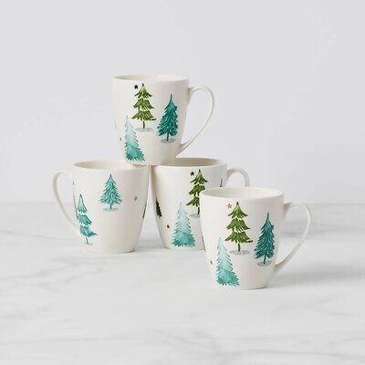 Lenox Balsam Lane Mugs Set of 4 880069, MPN: 880069, 882864773388