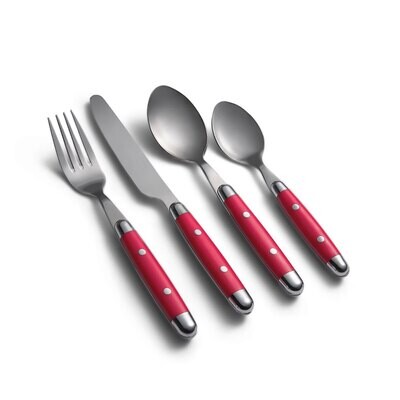 Cambridge Jubilee Red 16 Piece Flatware Set 07216CBWD32R, MPN: 07216CBWD32R, 719978838316