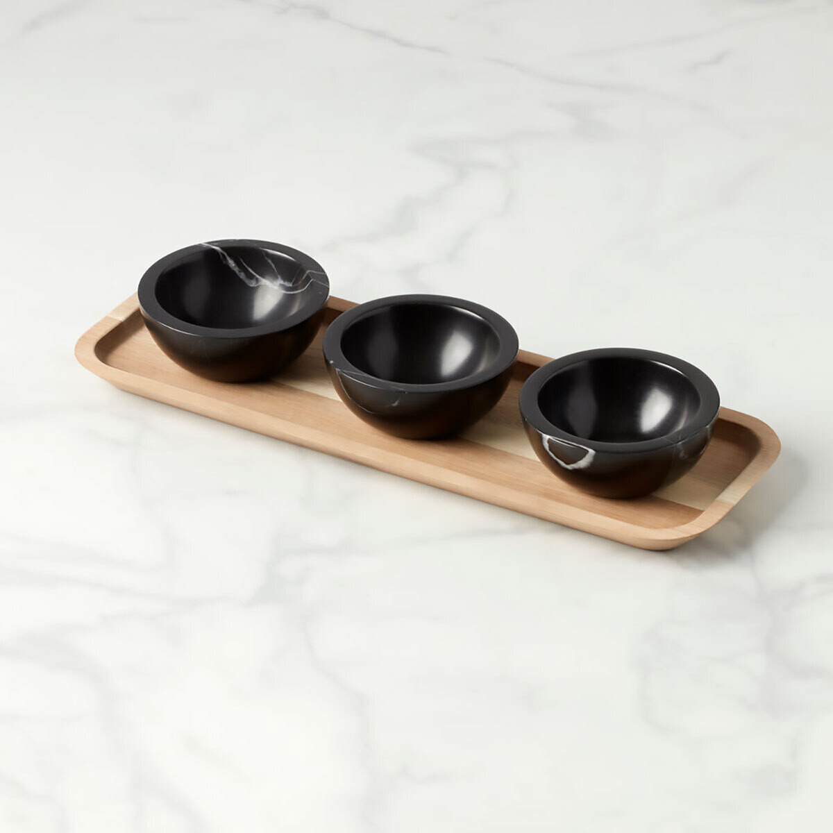 Lenox Lx Collective Tray with 3 Dip Bowls 895306, MPN: 895306, 194372027687
