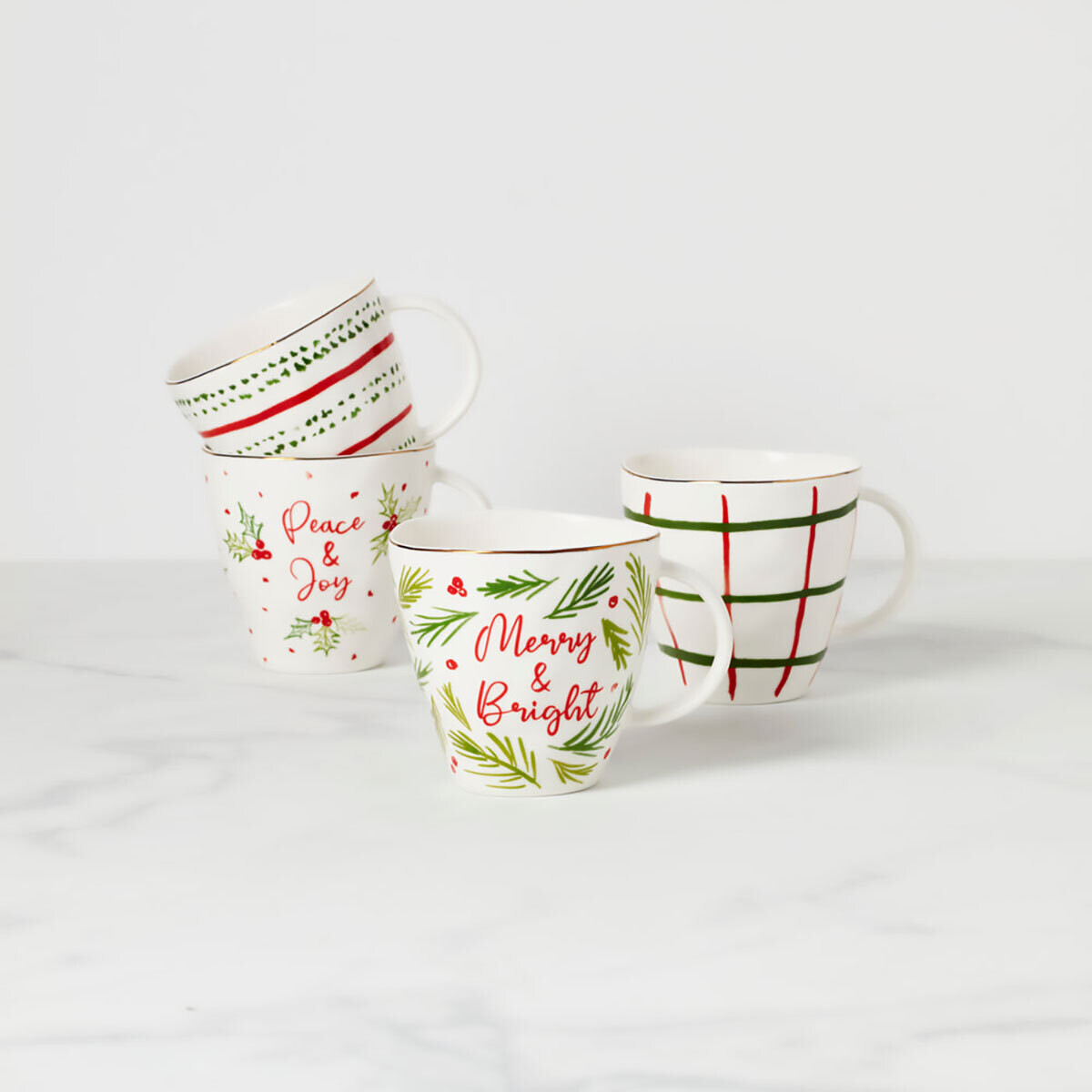 Lenox Bayberry Mugs Set of 4 Assrt 895261, MPN: 895261, 194372027502