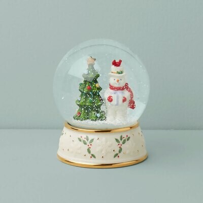 Lenox Happy Holly Days Snow Globe 894915, MPN: 894915, 194372026116