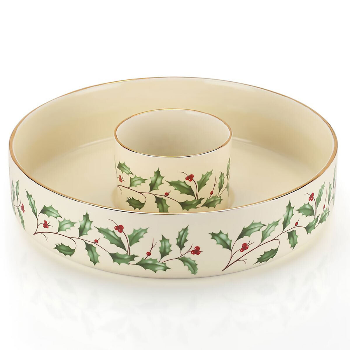 Lenox Holidays Chip &amp; Dip Set 869999, MPN: 869999, 882864683373