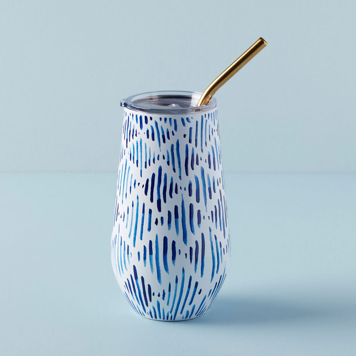 Lenox Blue Bay Wine Tumbler Ikat 895733, MPN: 895733, 194372028929