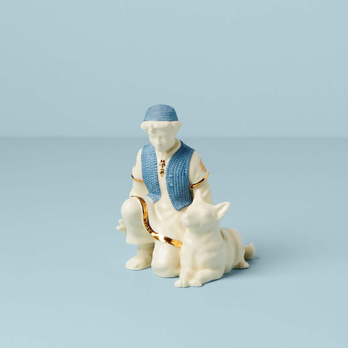 Lenox First Blessing Shepherd Boy with Dog Figurine 853743