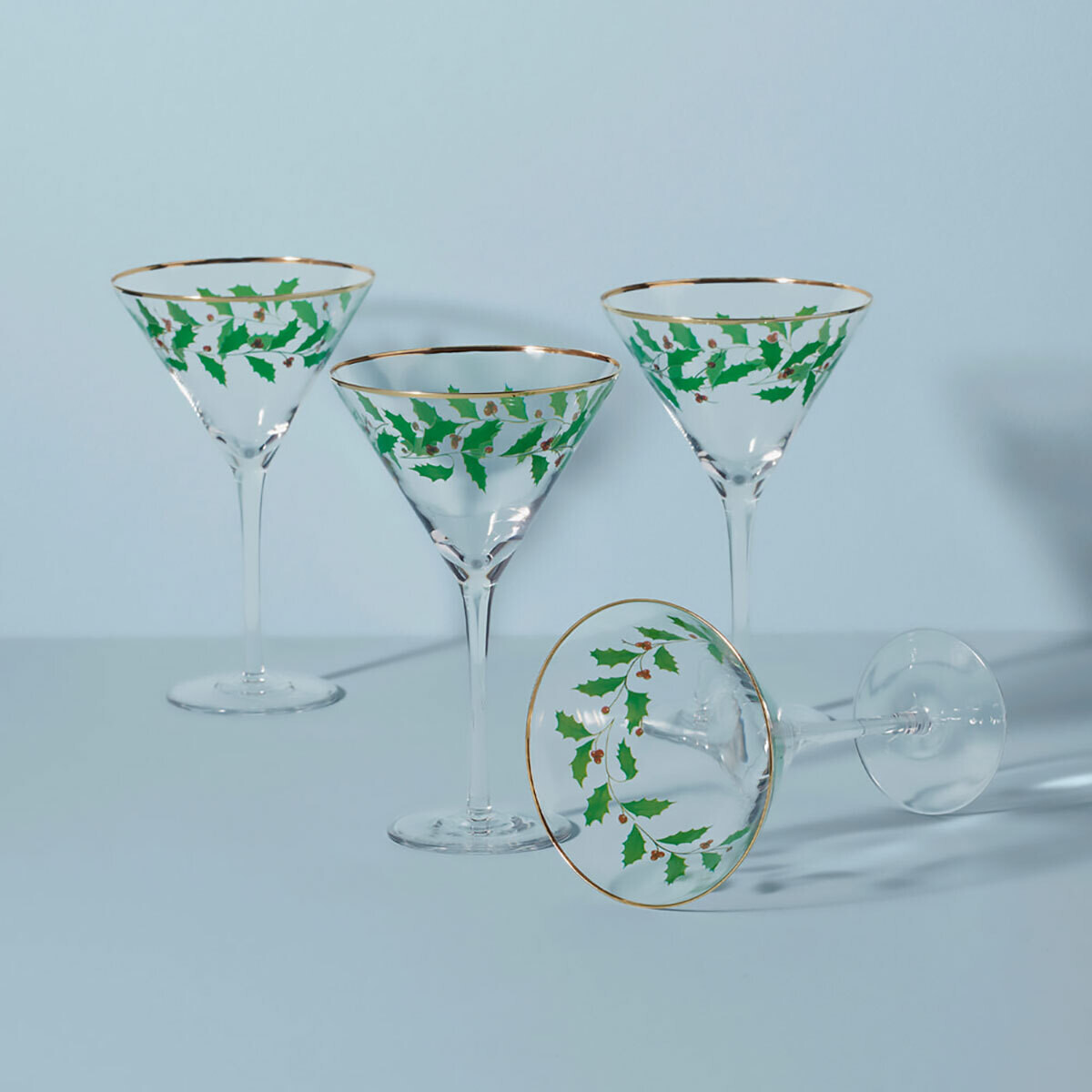 Lenox Holiday Decal Martini Set of 4 893570, MPN: 893570, 194372018494