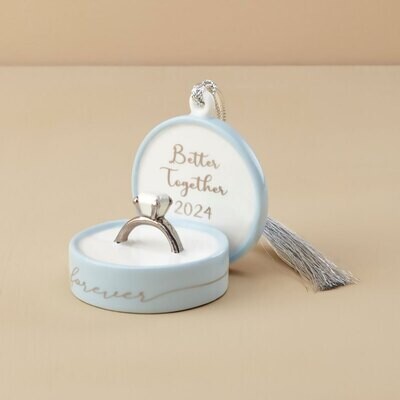 Lenox 2024 Together Forever Ring Box Ornament 895775, MPN: 895775, 194372029346