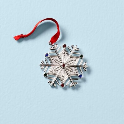 Lenox Jeweled Snowflake Charm 893033, MPN: 893033, 194372015080