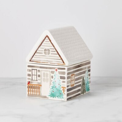 Lenox Balsam Lane Cabin Cookie Jar 890755, MPN: 890755, 194372000352