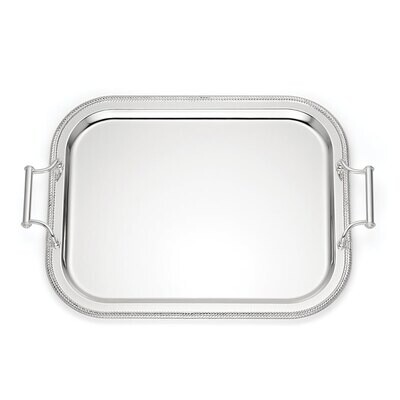 Reed and Barton Rectangle Silverplate Tray with Handles 896102, MPN: 896102, 735092269744