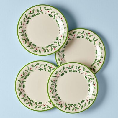 Lenox Holiday Melamine Dinner Plates Set of 4 863669, MPN: 863669, 882864641458