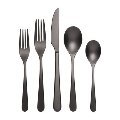 Oneida Kenbrook 20 Piece Flatware Set Set Vintage Black 894805, MPN: 894805, 79363143518
