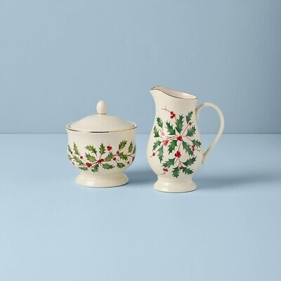 Lenox Holiday Sugar &amp; Creamer New 843319, MPN: 843319, 882864478726