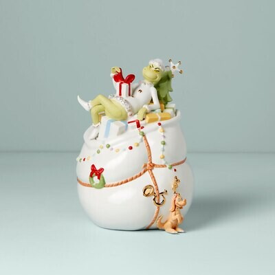 Lenox Merry Grinchmas Cookie Jar 894169, MPN: 894169, 194372022538
