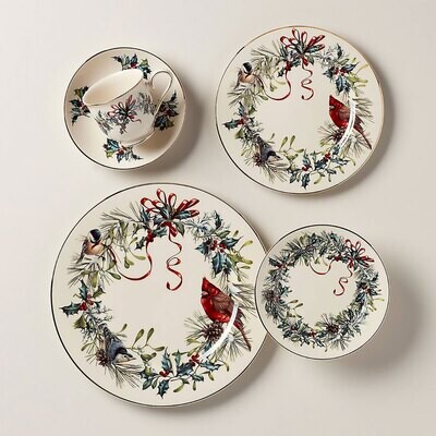 Lenox Winter Greetings 5 Piece Place Setting Boxed 185591602, MPN: 185591602, 91709292728