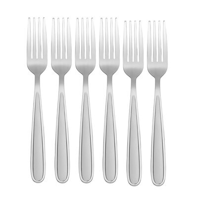Oneida Jordan Set of 6 Dinner Forks H001006BL20, MPN: H001006BL20, 78737139201