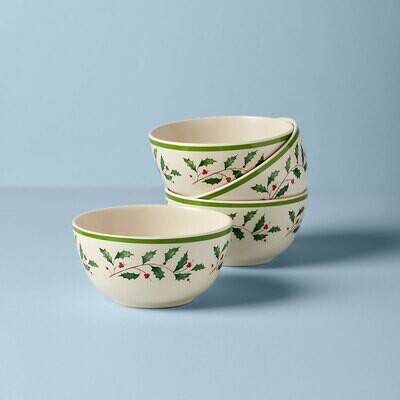 Lenox Holiday Melamine All Purpose Bowls Set of 4 870016, MPN: 870016, 882864683540