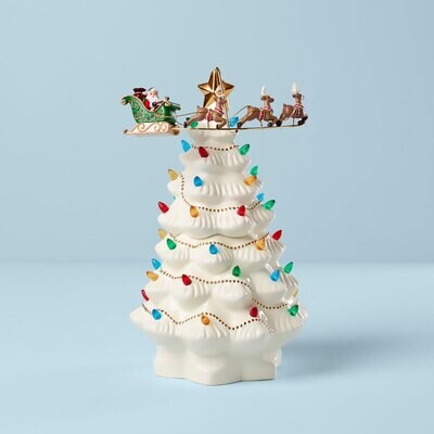 Lenox Treasured Traditions Tree Flying Santa 894469, MPN: 894469, 194372024013